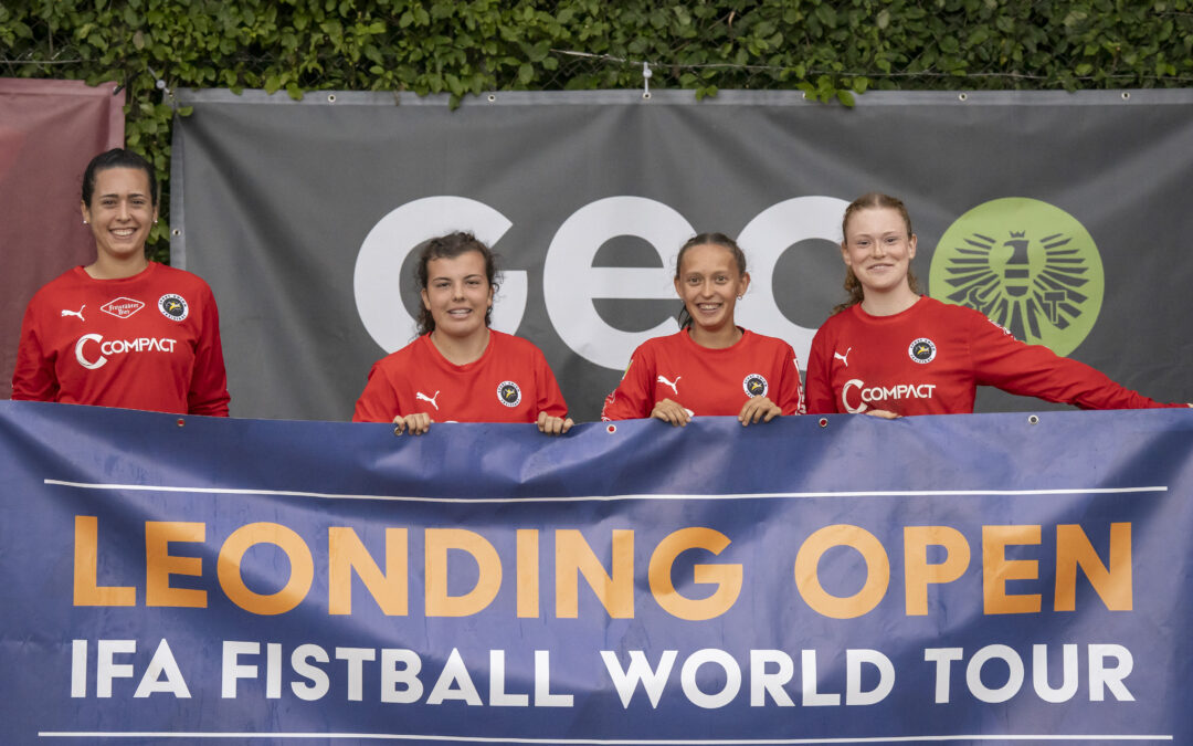 International lineup at the Leondinger Open